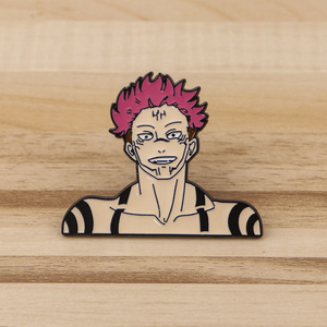 Japanischer Anime-Stil Brosche Cartoon Satoru Gojo <span class=keywords><strong>Kugisaki</strong></span> Nobara Legierung Metall Abzeichen Kleine Metallbrosche Anstecknadeln - Product Image 5