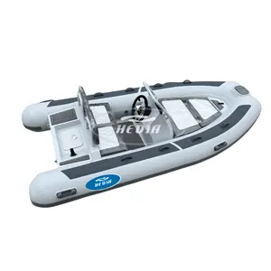 CE צלעות 360 390 ס""מ אורקה היפלון אלומיניום גוף קשיח סירת צלעות מתנפחת עם מנוע 360
