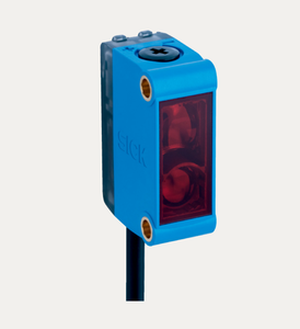 Capteur photoélectrique à suppression d'arrière-plan SICK GTB6-N1212(1052445) LED rouge 5-250mm pour la détection sur convoyeurs d'emballage - Product Image 1