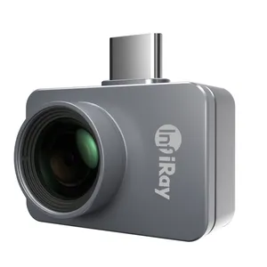 InfiRay P2 ProType-Cスマートフォンサーマルイメージングカメラナイトビジョン赤外線サーマルイメージャー、磁気マクロレンズ付き