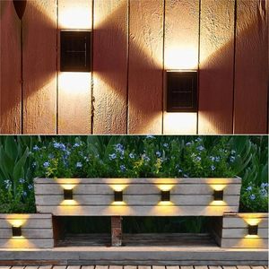 <strong>Solar</strong> Wall <strong>Lights</strong> Outdoor Waterproof up and Down Dusk to Dawn LED Outdoor Lighting for House Yard <strong>Deck</strong> Garage Front Porch - Product Image 6