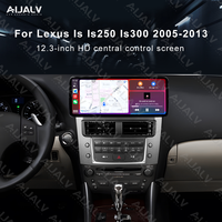 Aijia Bestseller 12,3 Zoll Auto-Stereo-Rahmen Armaturenbrett-Panel für LEXUS IS/IS250/IS300 2005-2013 Autoteile mit Kabelbaum