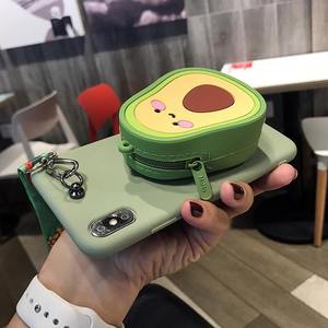 Nueva Funda Protectora de Silicona 3D con Bolsillo con Cierre y Correa para la Muñeca para iPhone 11 12 13 14 15 16 Pro Max - Product Image 5