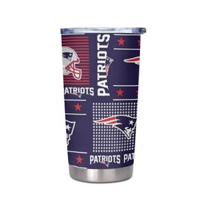 Vaso Térmico de Acero Inoxidable de los New England Patriots, Taza de Viaje de Fútbol Americano, Regalo de Navidad, Personalizado, Venta al Por Mayor - Product Image 2