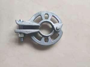 Accessoires d'échafaudage Ringlock : Rosette, Disque de raccordement, Serre-câble, Boulon en T, Raccord de base - Acier Q235 Galvanisé à chaud BS-1139 - Product Image 2