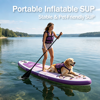 Nouvelle Planche de Stand-Up Paddle Gonflable Tout-Terrain pour Enfants 2026 avec Pompe, Sac et Accessoires – Durable et Portable pour le Surf