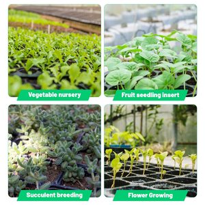 4 6 8 10 12 cellules Pot <span class=keywords><strong>de</strong></span> graines en plastique pour la culture des plantes Entraîneurs <span class=keywords><strong>de</strong></span> racines Plateau thermoformé Pépinière Carré Livre pliable - Product Image 2