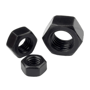 Oxit Đen kết thúc hạt Hex nặng 8 M10 M12 M14 M16 M20 M24 hạt lục giác cường độ cao - Product Image 6