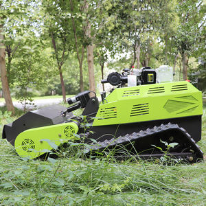 Selling CE-certified gasoline <b>lawn</b> <b>mower</b> remote-controlled crawler type efficient garden and farm weed removal robot - Product Image 2