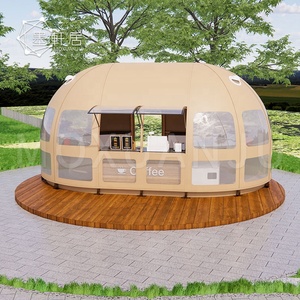 4X6M Customized Portable <strong>Dome</strong> <strong>Tent</strong> for Restaurant Outdoor Dining Glamping - Product Image 1