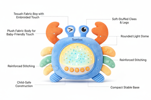 Veilleuse <span class=keywords><strong>musicale</strong></span> de bureau pour bébé, design unisexe, support ODM, vendeur vérifié - Product Image 4