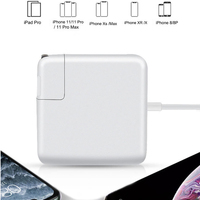 Chargeur de téléphone personnalisé en usine, chargeur d'ordinateur portable de remplacement, adaptateur secteur 45W 60W 85W pour MacBook, prise multi-pays