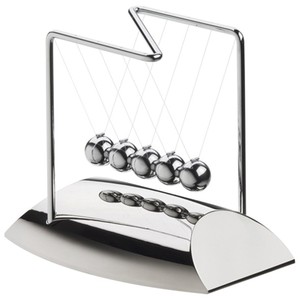Giá Rẻ Máy Tính Để Bàn Swinging Vật Lý Cân Bằng Bóng Led Kim Loại Lớn Newton Cradle - Product Image 2