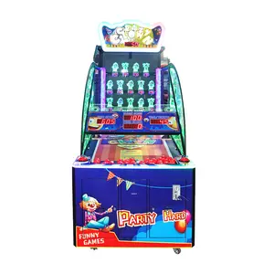 Neues Vergnügungspark-Karnevals spiel Clown-Wurfball-Spiel, das Arcade-Spiel automat wirft