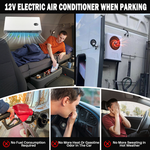 Climatiseur de stationnement 12V 24V pour semi-remorques, voitures et camping-cars EAC001.22 - Product Image 3