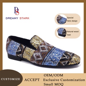Chaussures habillées et Richelieu pour hommes en cuir véritable, faites main, de haute qualité, avec motif diamant DIY, logo personnalisé, marque originale, style Bohème - Product Image 6
