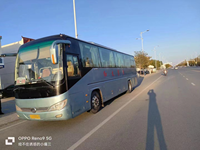 Autobus d'affaires d'occasion Yuchai Engine Yutong ZK6110 11m, 47 sièges exécutifs, double porte, premium, pour navette VIP aéroportuaire