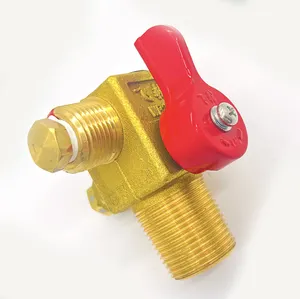 QF-T1 CNG Valve Used In Vehicle Cylinder 20MPa China Factory Supply Brass High Pressure CNG Cylinder Valve