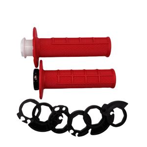 Poignée d'accélérateur Enduro texturée, rotation optimisée pour le confort, architecture robuste, fiabilité supérieure - Product Image 1