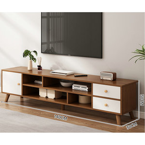 Meuble TV moderne en bois pour petit appartement, idéal pour les maisons en <span class=keywords><strong>location</strong></span>, les salons, l'usage domestique et les hôtels. - Product Image 4