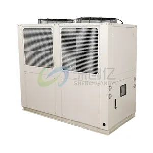 Package Water Cooling System 20 Ton Air Cooled Industrial Water Chiller