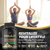 Gummies de Shilajit pour hommes, Tongkat Ali, algues marines, Shilajit de l'Himalaya, capsules d'Ashwagandha, gummies et capsules de Shilajit