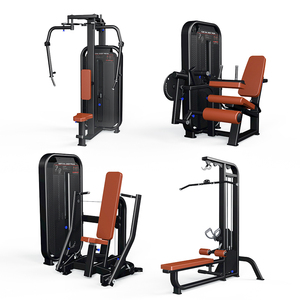 Machine de musculation commerciale à charges individuelles, tube ovale, équipement de fitness pour salle de sport, machine de musculation pour club de gym YW-1 - Product Image 3
