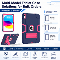 Étui antichoc robuste pour iPad A16 11e génération 2025 iPad 10e génération 10,9 2022 avec support pliable, coque de protection OEM ODM