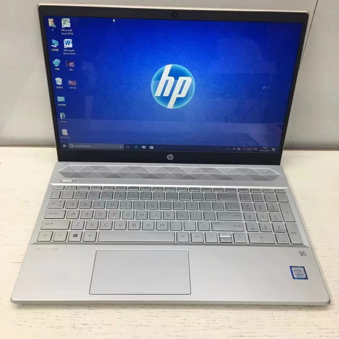 Para o HP Pavilion, laptops usados i5 8ª geração, 8G, 256G, Tela Sensível ao Toque, Segundos Laptops
