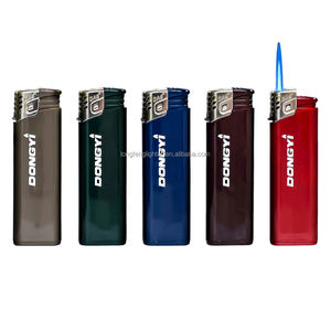 Briquet électronique au design classique, coupe-vent, avec cigarettes électroniques pour cadeaux ou camping, fabriqué en plastique durable - Product Image 4