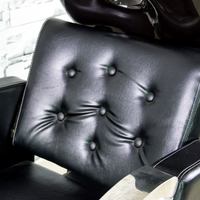 Chaise de lavage contemporaine en acier inoxydable avec cuvette en céramique pour salon de coiffure – Offre spéciale