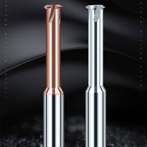 High-Performance End <strong>Mill</strong> Carbide Single Tooth Spiral Milling Cutter Thread <strong>Mill</strong> Metric Router Bit for Steel Aluminum - Product Image 3