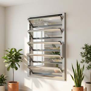 <span class=keywords><strong>Persiana</strong></span> enrollable de plantación Exterior moderna, pantalla de ventana, vidrio aislado de alto rendimiento, sala de estar duradera, uso en Hotel - Product Image 2