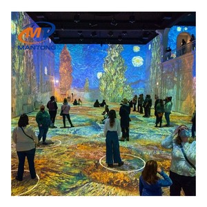 Système de projection cartographique populaire Projection holographique <span class=keywords><strong>Art</strong></span> numérique Expérience de projection immersive à 360 degrés Salle - Product Image 1