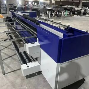 Imprimante à plat hybride UV 3,2 m avec tête Ricoh pour bannières, cuir, rouleaux, feuilles, impression 3D personnalisée, machine industrielle - Product Image 3