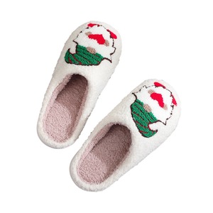 Nuove Pantofole Natalizie per Adulti, Calde e Accoglienti, con Motivo Gnomo Natalizio, per Uomo e Donna - Product Image 1