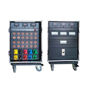 Event Camlock Input 24 Roads 40a Baquelita Socket Caja de salida Power Distro para iluminación Equipos de sonido Distro Box - Product Image 1