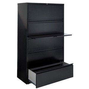 Stahl 5 Schubladen Akten schrank Vertikale seitliche Datei für Papiere Daten <span class=keywords><strong>Medium</strong></span> Speicher für verschiedene Office-Szenarien - Product Image 5