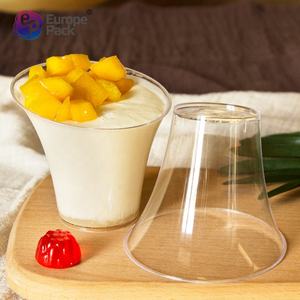 Pequeño diseño especial claro 135ml PS vasos <span class=keywords><strong>de</strong></span> plástico <span class=keywords><strong>para</strong></span> postre comunión <span class=keywords><strong>para</strong></span> venta al por mayor - Product Image 6