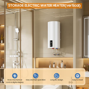 Calentador de Agua Eléctrico Digital con Tanque de 30L, 50L, 80L, 100L para Baño - Product Image 4