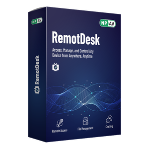 Net Protector RemotDesk 10 ผู้ใช้ 1 ปี เครื่องมือเข้าถึงระยะไกลระดับมืออาชีพสำหรับธุรกิจ การแชร์เดสก์ท็อปอย่างปลอดภัย รองรับงานด้านไอที - Product Image 1