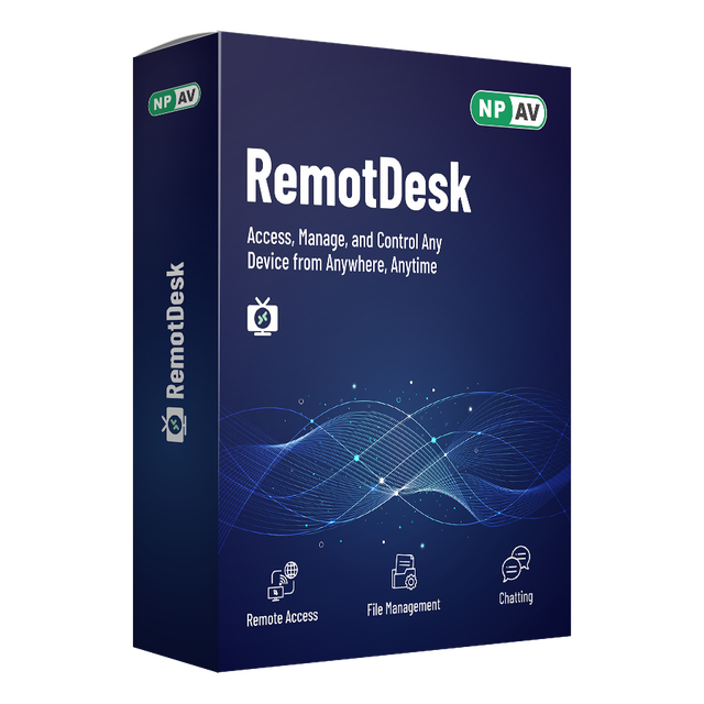 Net Protector RemotDesk 10 User 1 Year Professional Remote Access Tool for Business Secure Desktop Sharing IT Support