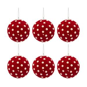 Juego de Adornos Navideños MIBBACO D3.9, Bolas Decorativas de Vidrio de Lujo para Árbol, Fiestas, Hogar - Product Image 4
