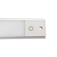Van-Innenbeleuchtung DC12V 24V 28V Touch-Schalter Superhell 3W Silbernes Aluminiumgehäuse 180mm Lang mit ECE R10 CE RoHS