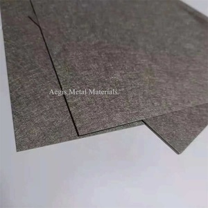 0.6mm Épaisseur 70% Porosité 105x204mm R3.78 Feutres de fibre de titane revêtus de <span class=keywords><strong>platine</strong></span> d'angle - Product Image 2