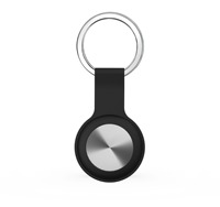 Traceur intelligent à texture métallique compatible avec Apple Find My, étanche IP67, balise de localisation Bluetooth pour animaux de compagnie, chiens, chats, et clés