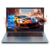 Nouvel ordinateur portable Intel Core I7 9750H de 18,5 pouces, 16 Go de RAM, 1 To de SSD, écran FHD IPS grand format, ordinateur portable de bureau, prise EU