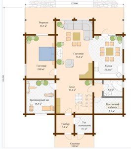 Hot Sale Cheap Wooden <strong>House</strong> Big Villa Family Living 4 Bedroom Prefab Frame Kits <strong>Log</strong> Cabin Two-layer Eco-friendly Waterproof - Product Image 3
