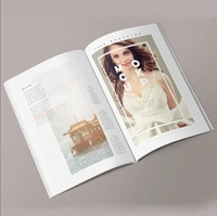 Impression personnalisée de catalogues photo couleur, magazines, brochures, impression de magazines sur papier de format personnalisé