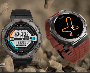 DM58  Faible MOQ 1.43'' Montre connectée GPS BT avec appels, écran AMOLED, 170+ modes sportifs, étanche <span class=keywords><strong>5</strong></span> <span class=keywords><strong>ATM</strong></span>, natation, montre connectée sportive, fréquence cardiaque. - Product Image 5